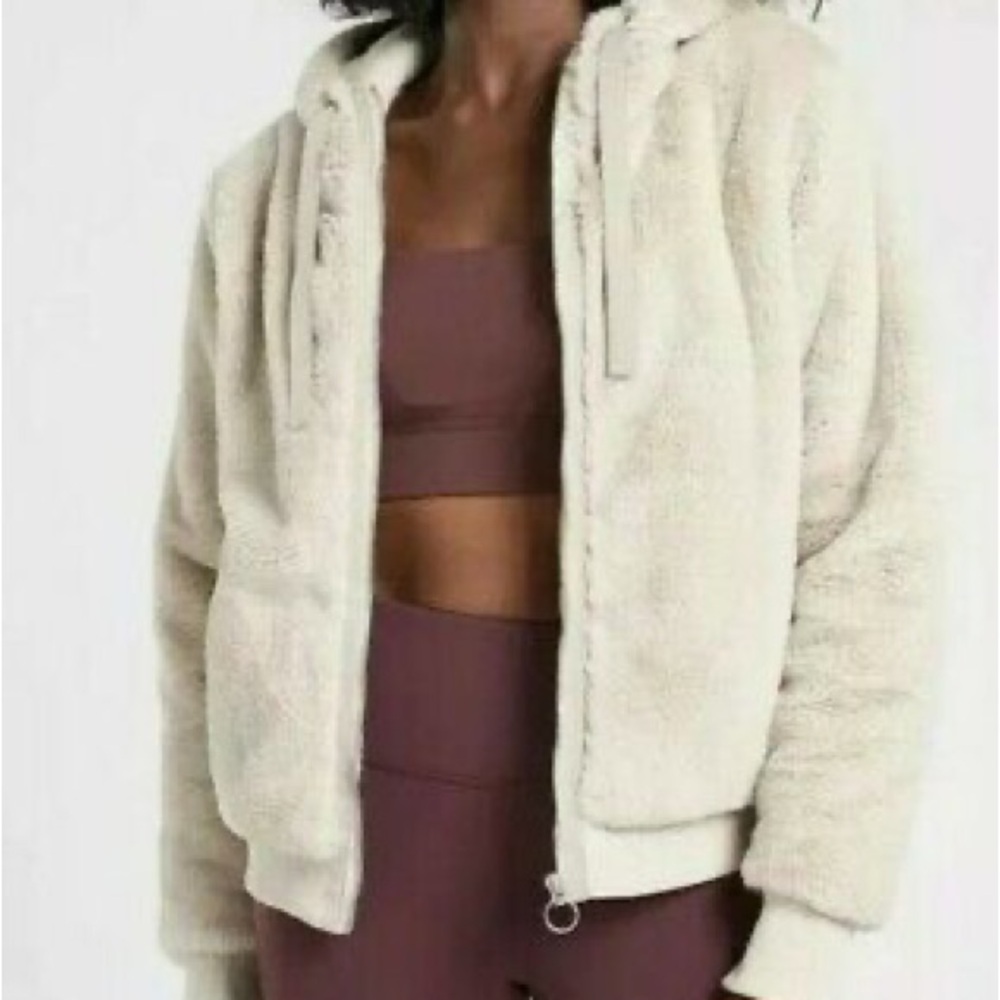 Athleta Ritual Jacket Faux Fur